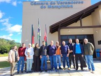 Câmara de Mampituba recebe reunião técnica do geoparque Caminho dos Cânions do Sul