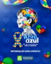 Câmara Municipal fará ação de escuta sobre o autismo durante o Abril Azul Câmara Municipal fará ação de escuta sobre o autismo durante o Abril Azul