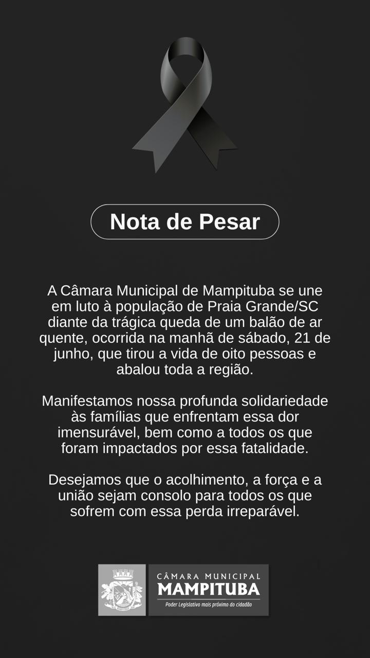 Nota de Pesar