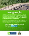 Obra histórica de contenção de enchentes será inaugurada dia 20 de junho Obra histórica de contenção de enchentes será inaugurada dia 20 de junho