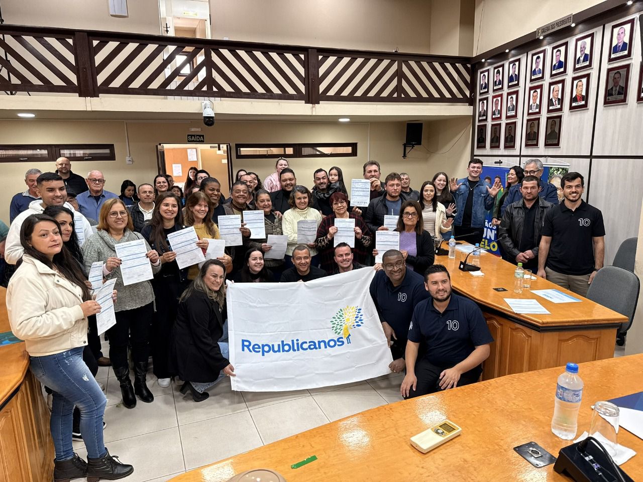 Republicanos de Mampituba realiza evento e recebe 50 novos filiados 