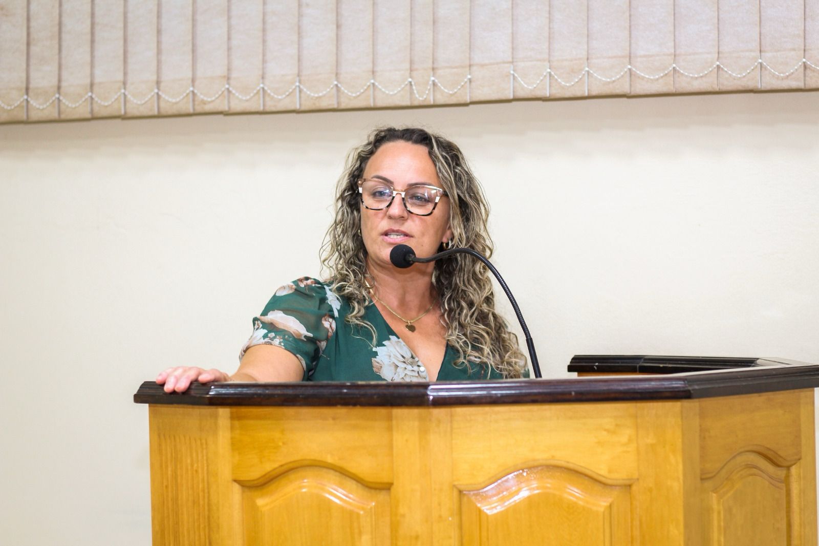 Vereadora Daniela Brocca homenageia mulheres e defende direitos dos servidores municipais 