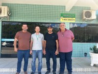 Vereadores de Mampituba realizam visita técnica em Luiz Alves para conhecer método de controle do maruim 